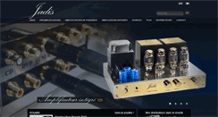 Desktop Screenshot of jadis-electronics.com